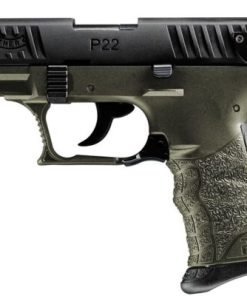 Walther P22QD Military 22LR Rimfire Pistol with OD Green Frame