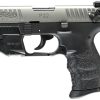 Walther P22 Nickel 22LR Rimfire Pistol with Laser