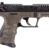 Walther P22 22LR Rimfire Pistol with FDE Finish (CA Approved)