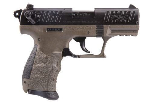 Walther P22 22LR Rimfire Pistol with FDE Finish (CA Approved)
