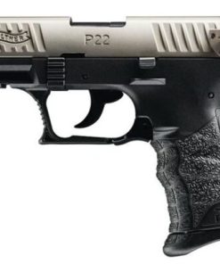 Walther P22Q Nickel 22LR Rimfire Pistol